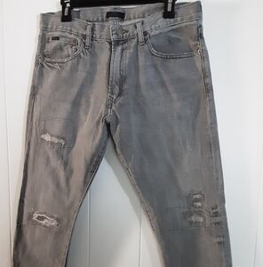Ralph Lauren Men's Gray Slim Jeans
